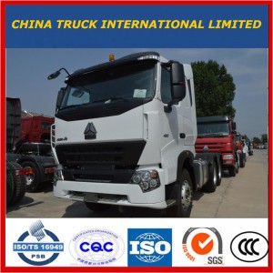 Sinotruk HOWO A7 6 * 4 10 Wheeler 420HP Diesel Testa per rimorchio / Testa caricatrice / Testa di traino per trattore