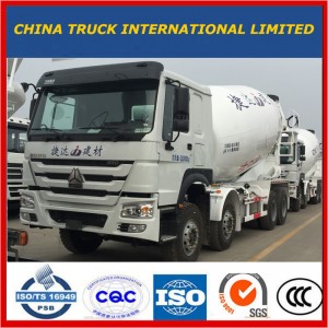 Camion diesel della betoniera del cemento resistente di HOWO 6 * 4 8m3